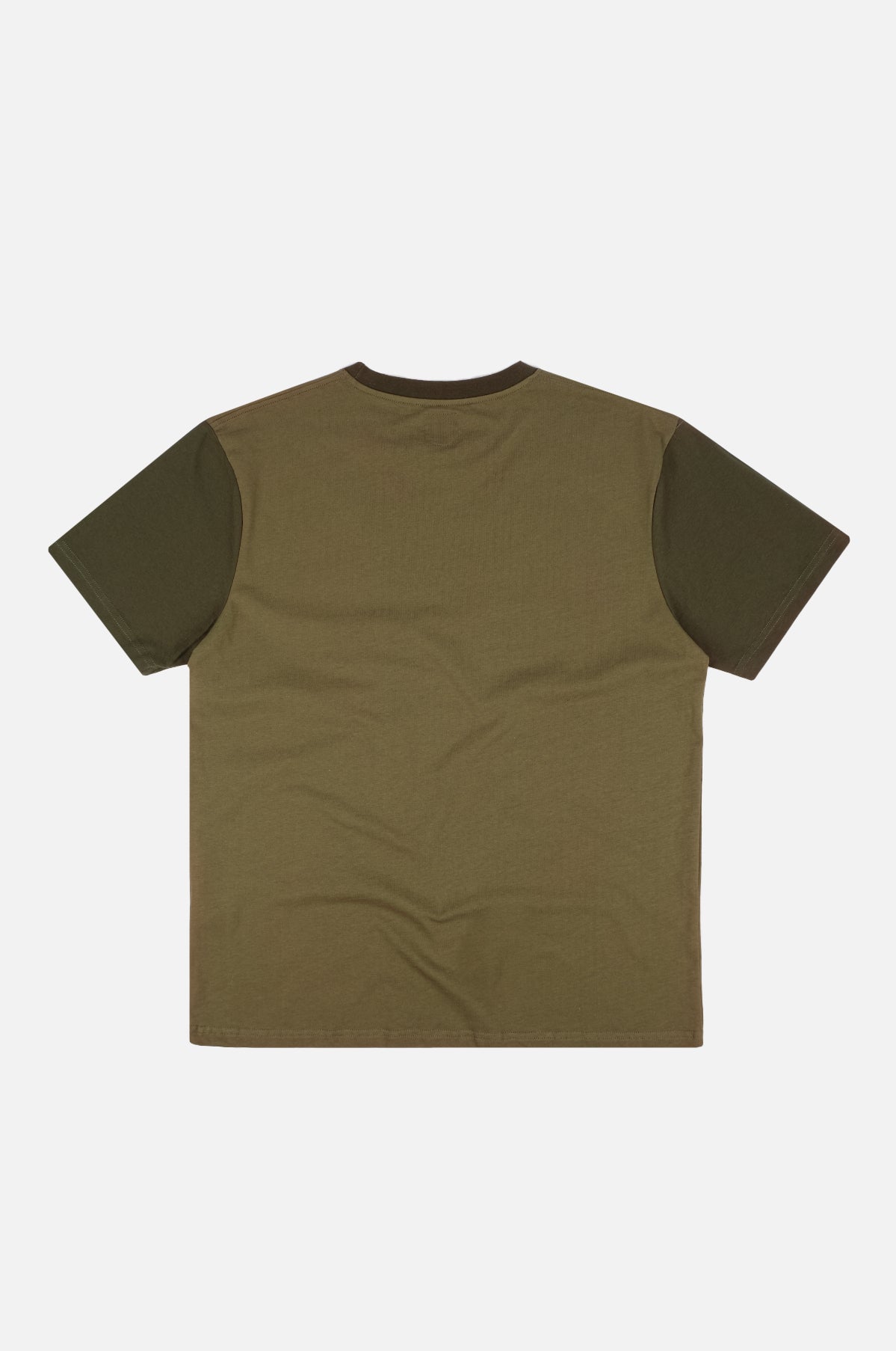 Color Block T-Shirt Gothic Olive/Dark Olive