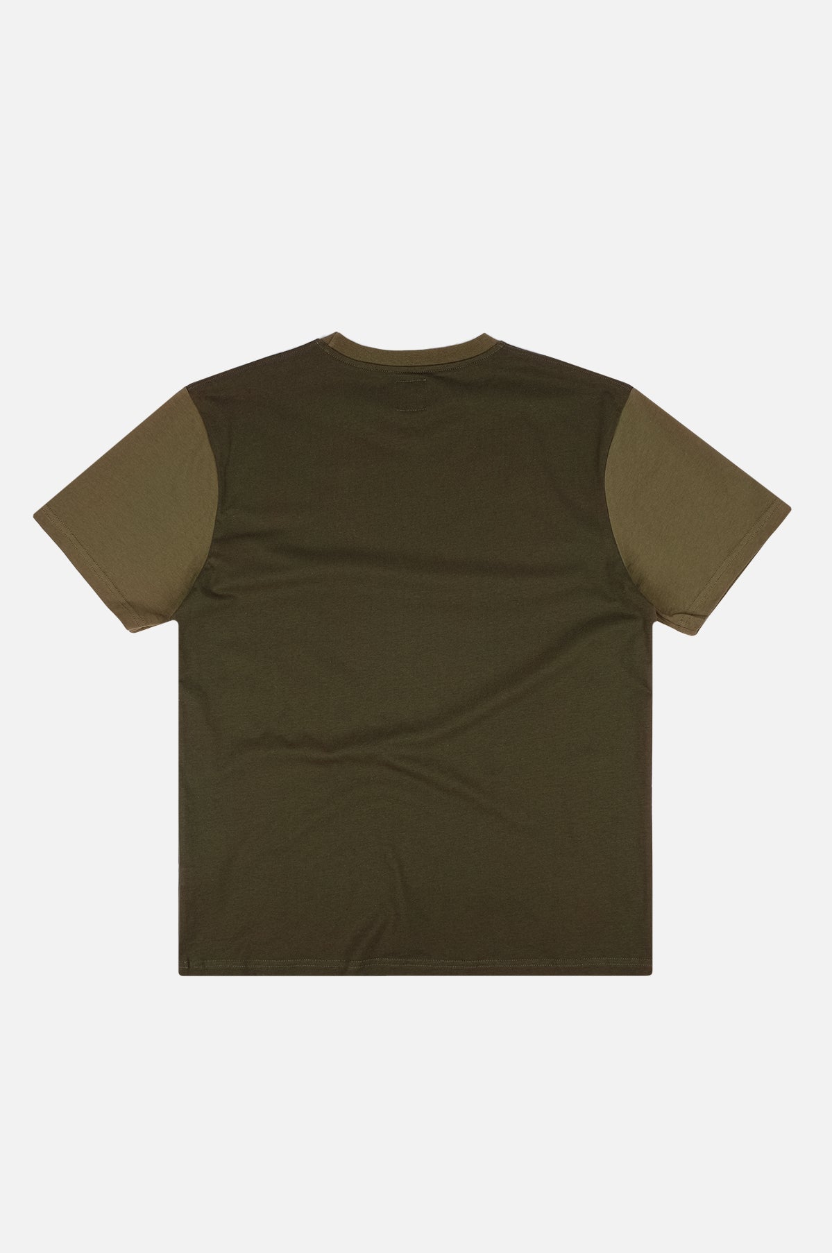 Color Block T-Shirt Dark Olive/Gothic Olive