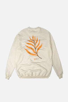Sudadera Palmeral Pigment Midweight Ecru