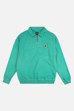 Sudadera Sauce Pigment Quarter Zip Medium Turquoise
