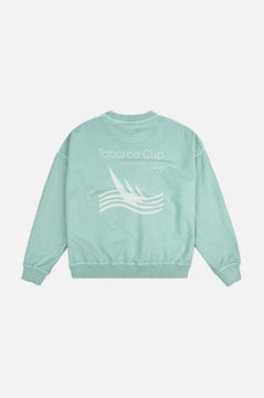 Women's 1770 Pigment Oversized Sweater Shore Green