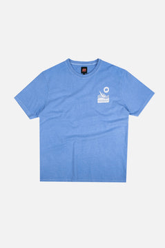 The Cup Pigment T-Shirt Mediterranean Blue