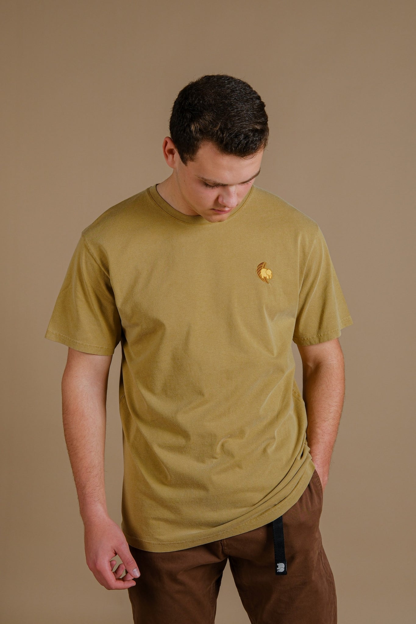 Datil Pigment T-Shirt Golden Palm