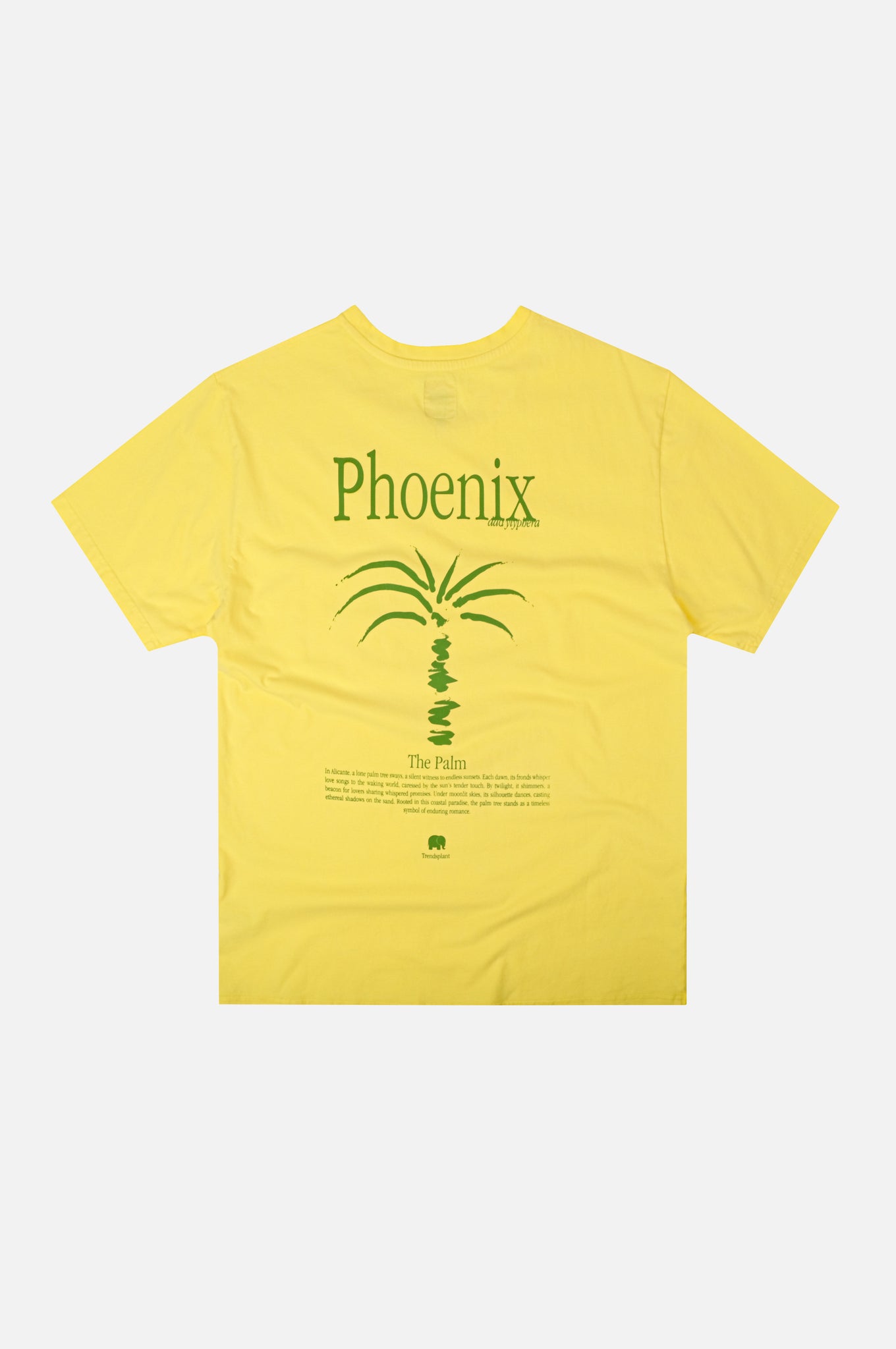 Phoenix Pigment T-Shirt Date Yellow