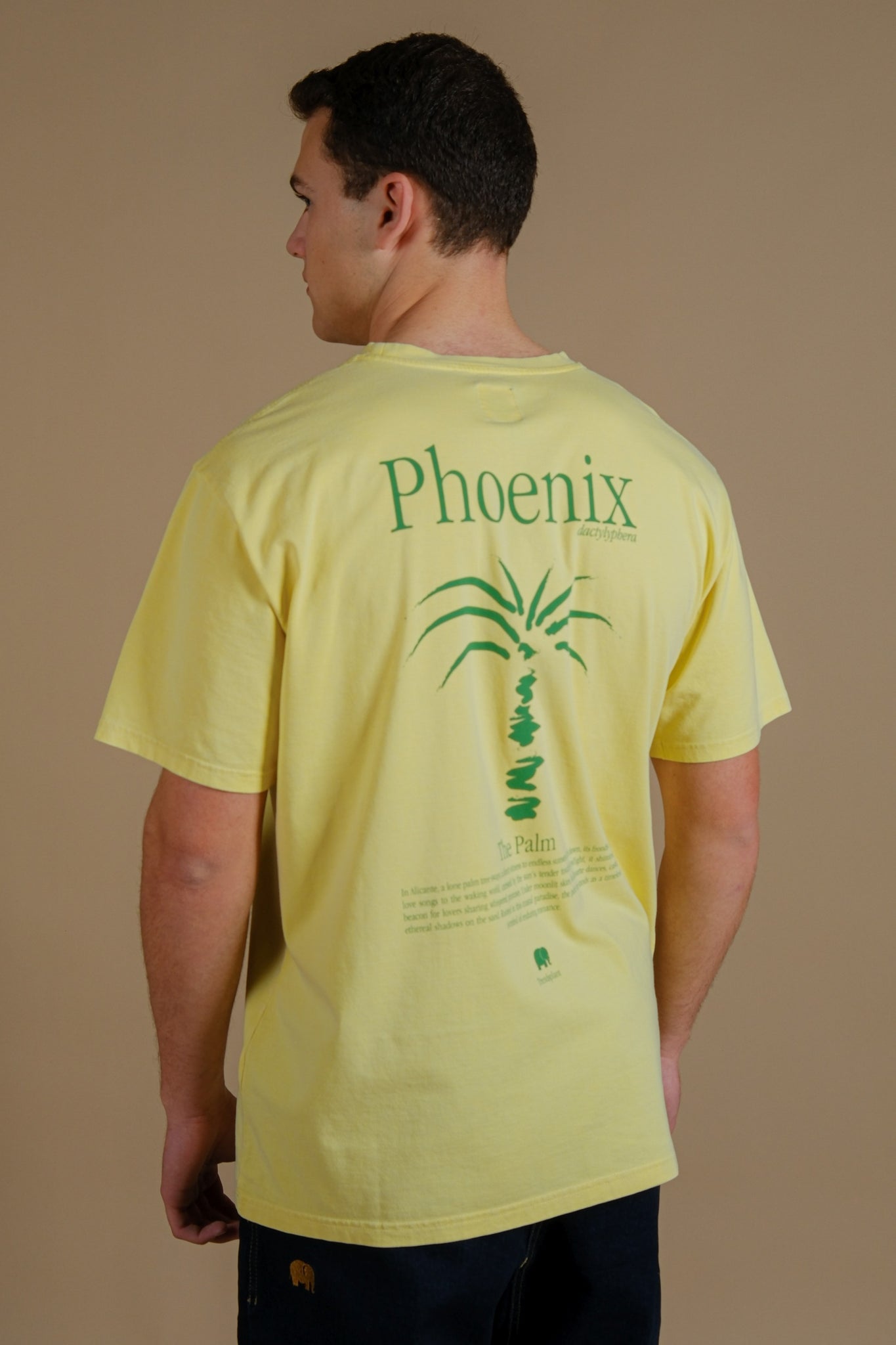 Phoenix Pigment T-Shirt Date Yellow