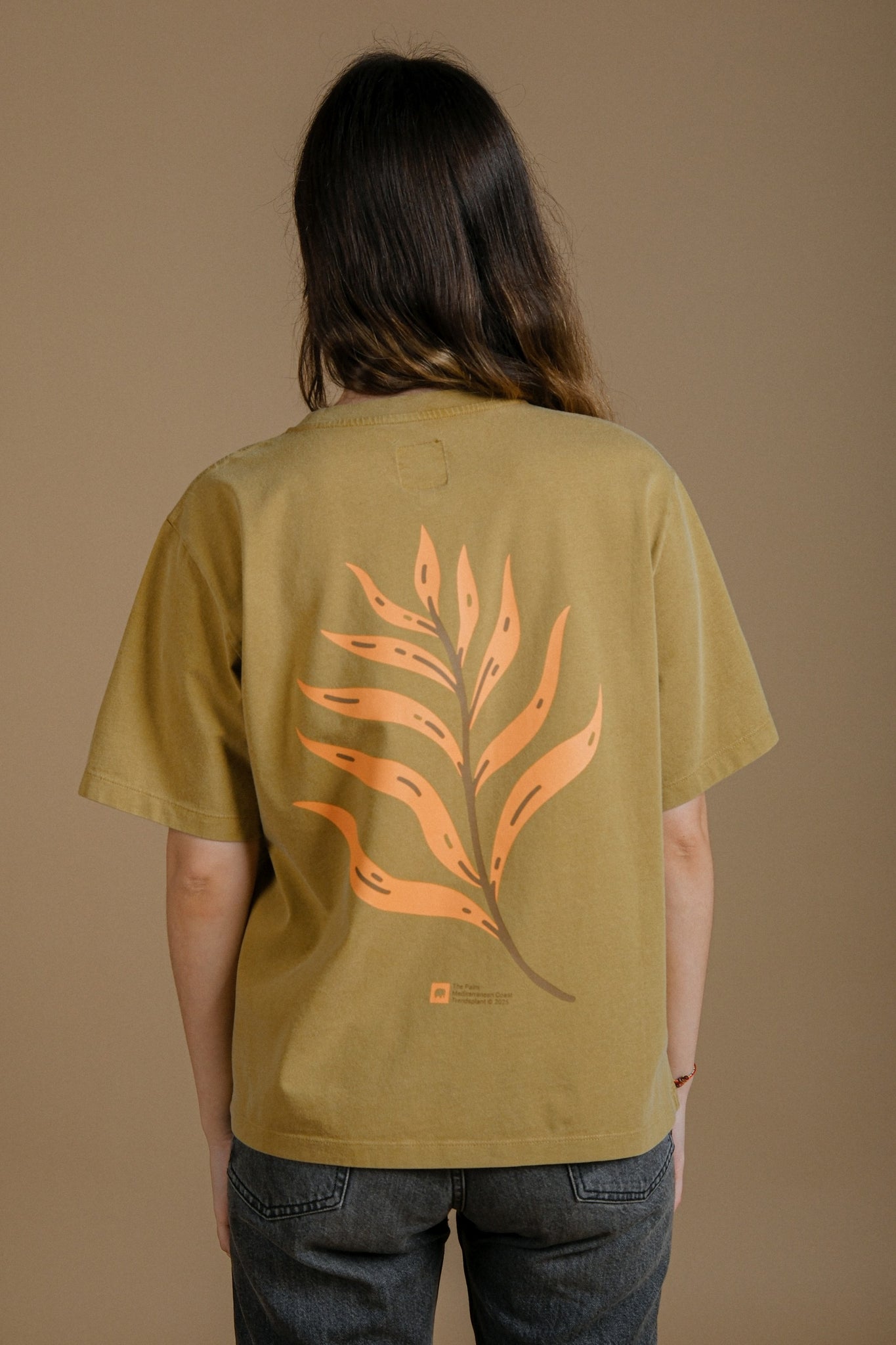 Women's Pigment T-Shirt Confitera Golden Palm