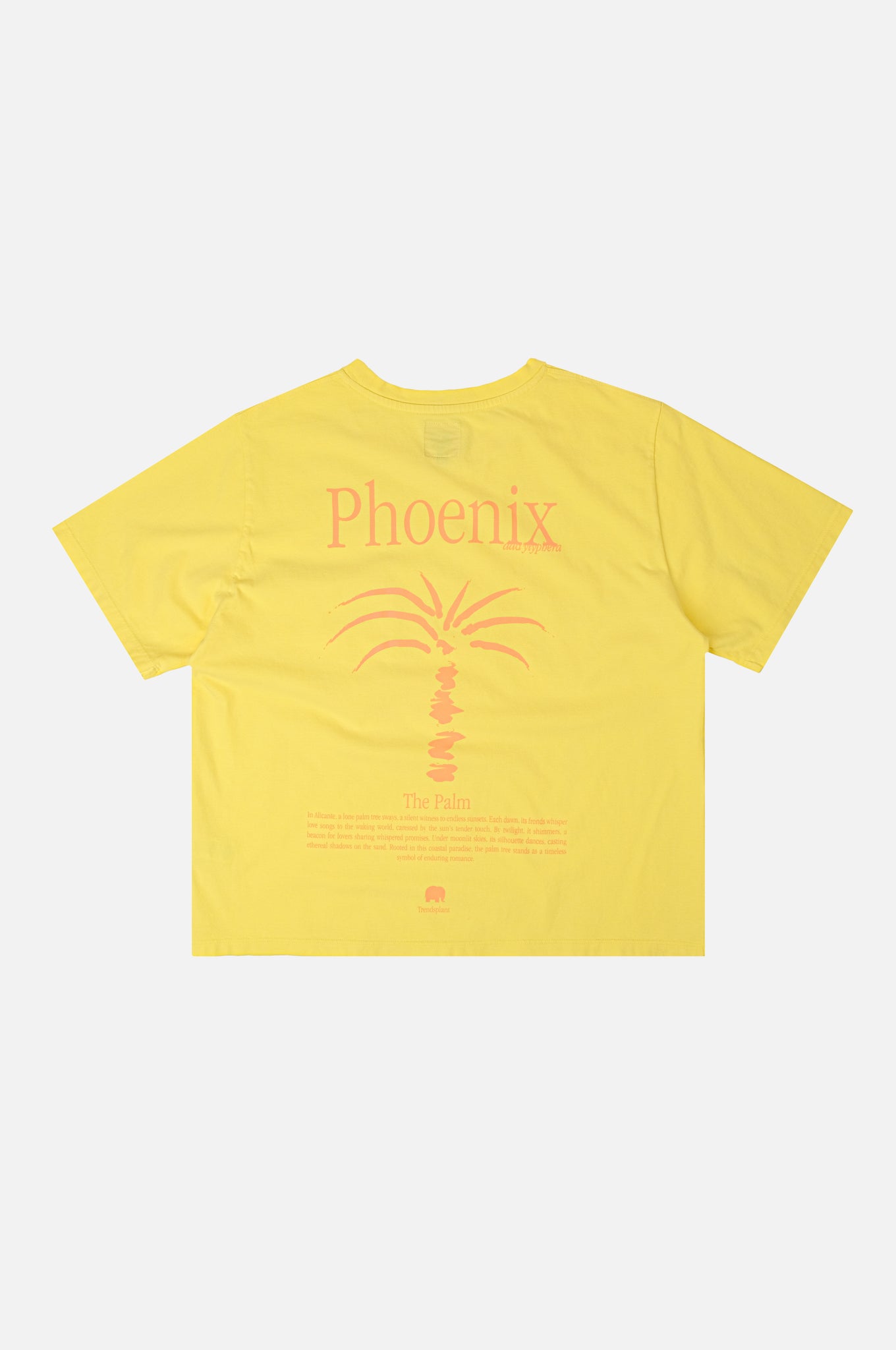 Women's Pigment T-Shirt Phoenix Date Yellow