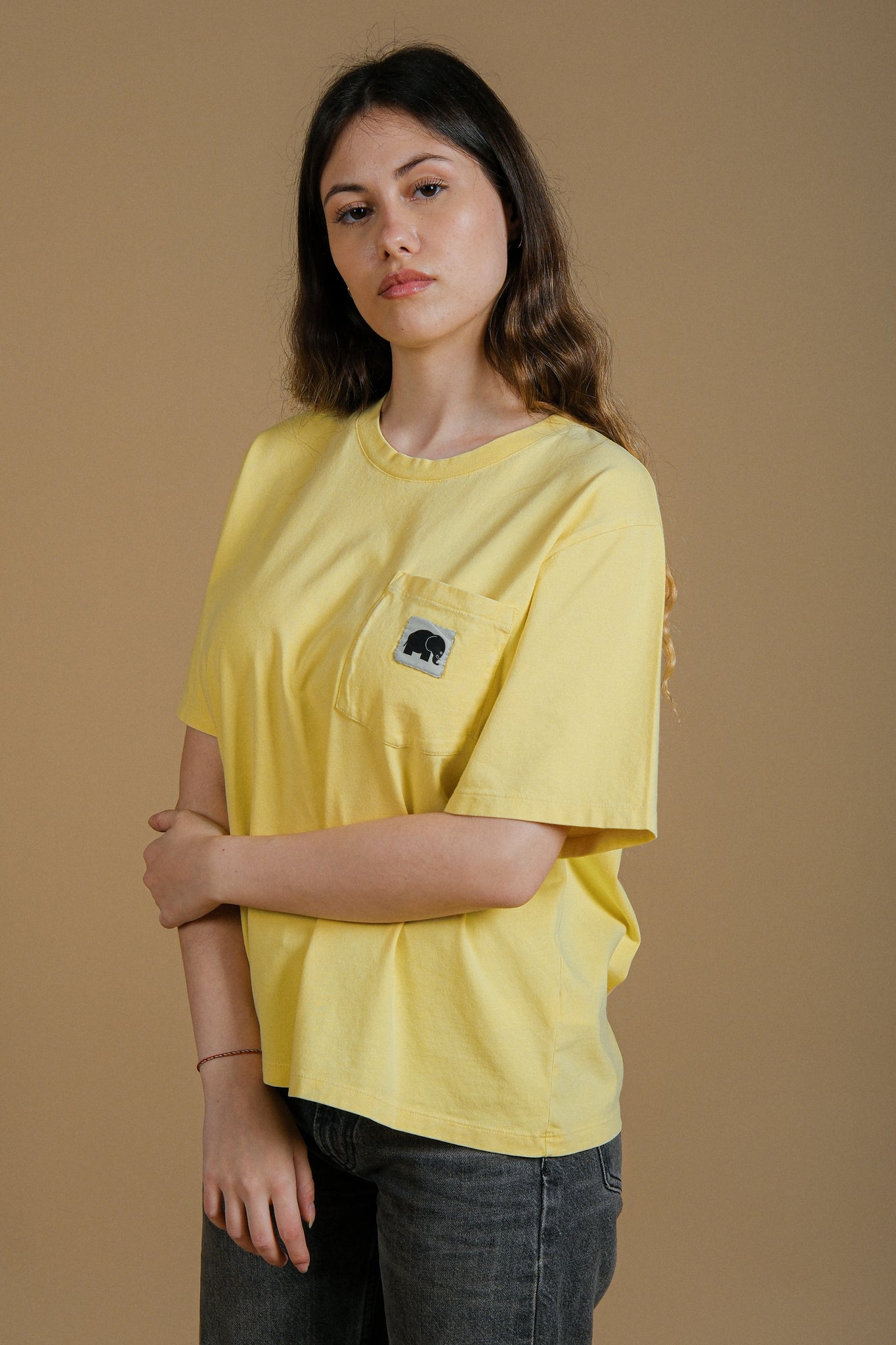 Women's Pigment T-Shirt Phoenix Date Yellow