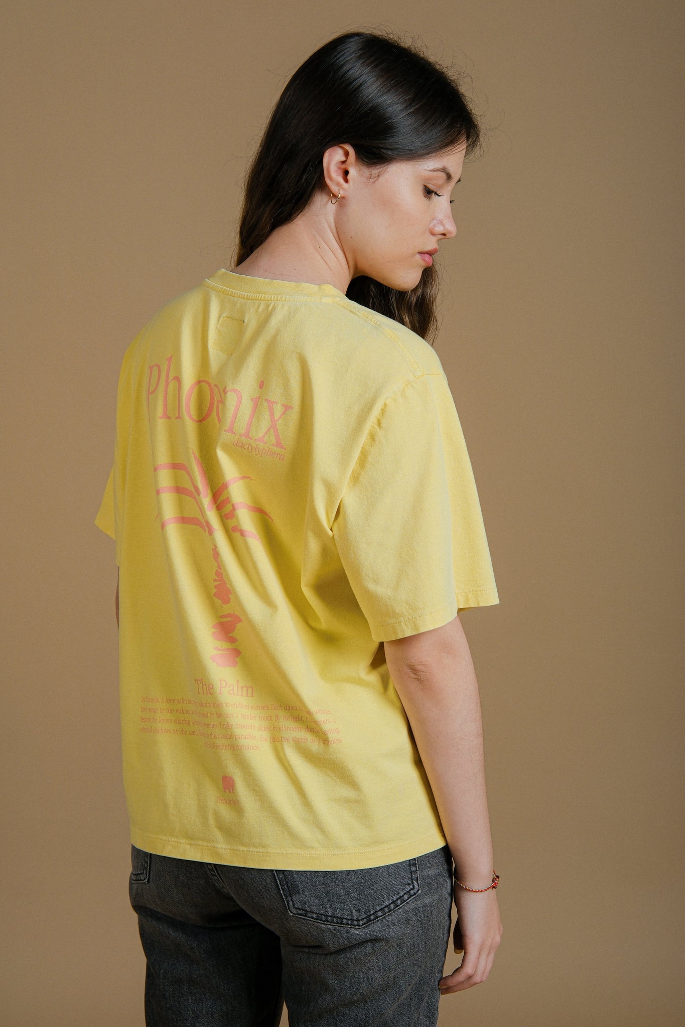 Women's Pigment T-Shirt Phoenix Date Yellow