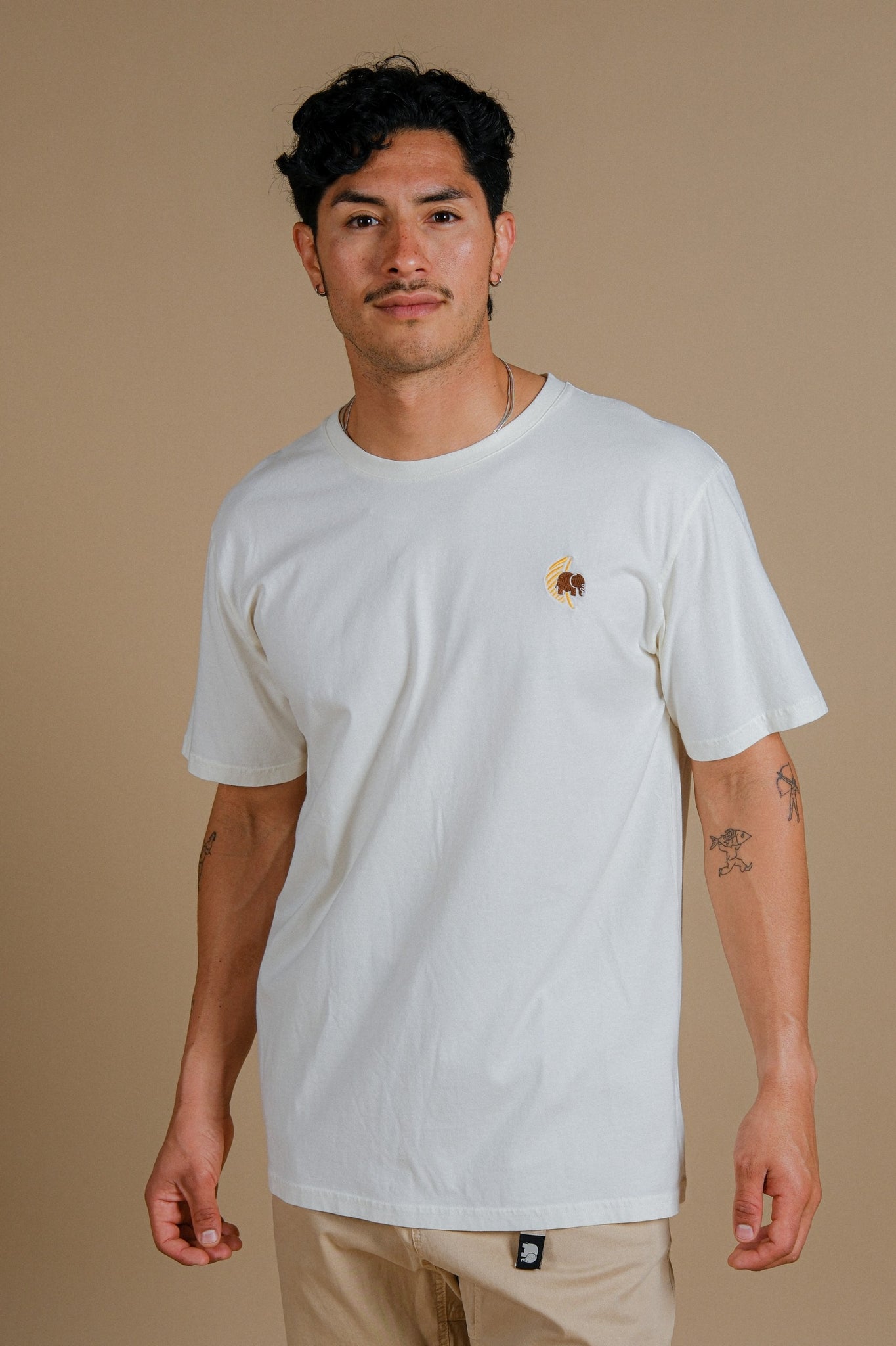 Datil Pigment T-Shirt Ecru