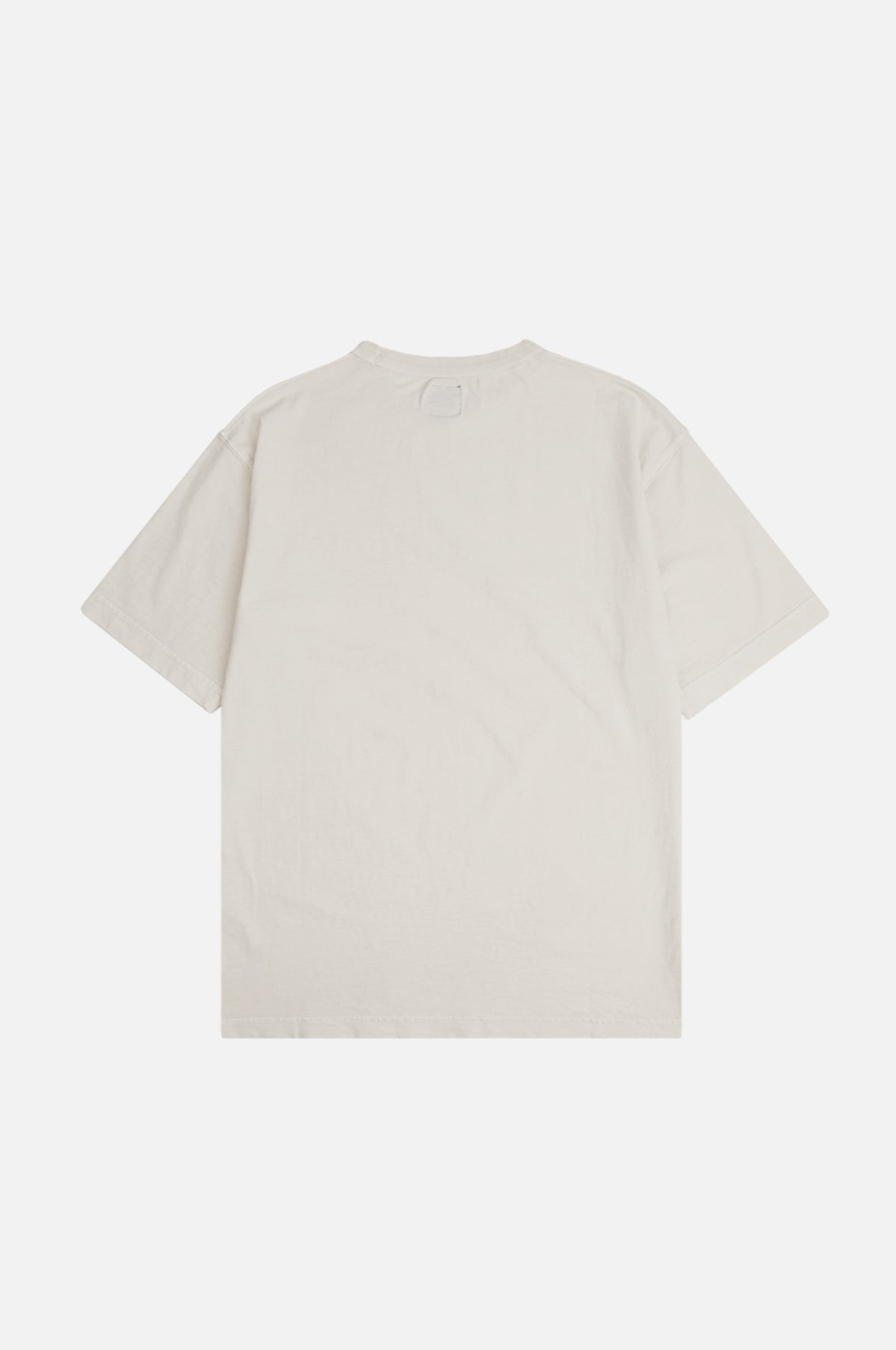 Camiseta Parodi Pigment Heavyweight Oversized Foam White