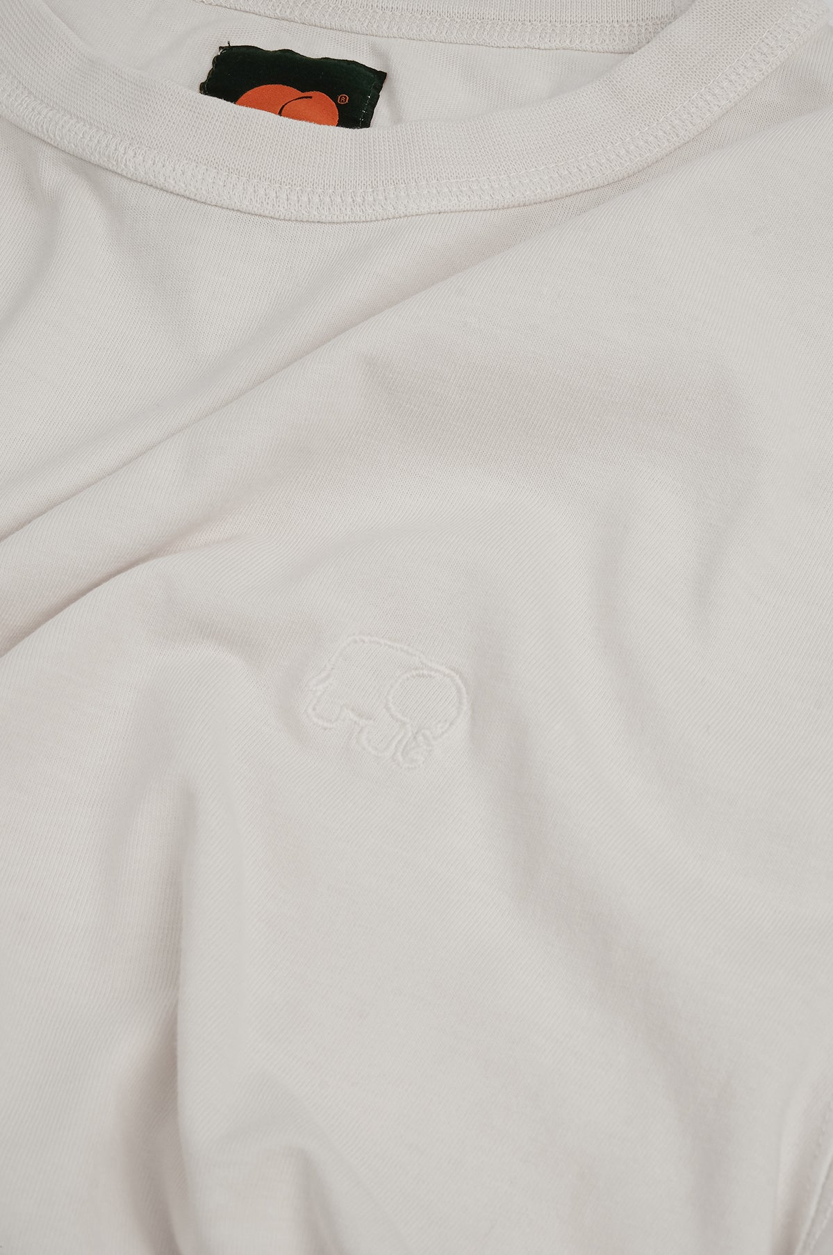 Camiseta Parodi Pigment Heavyweight Oversized Foam White
