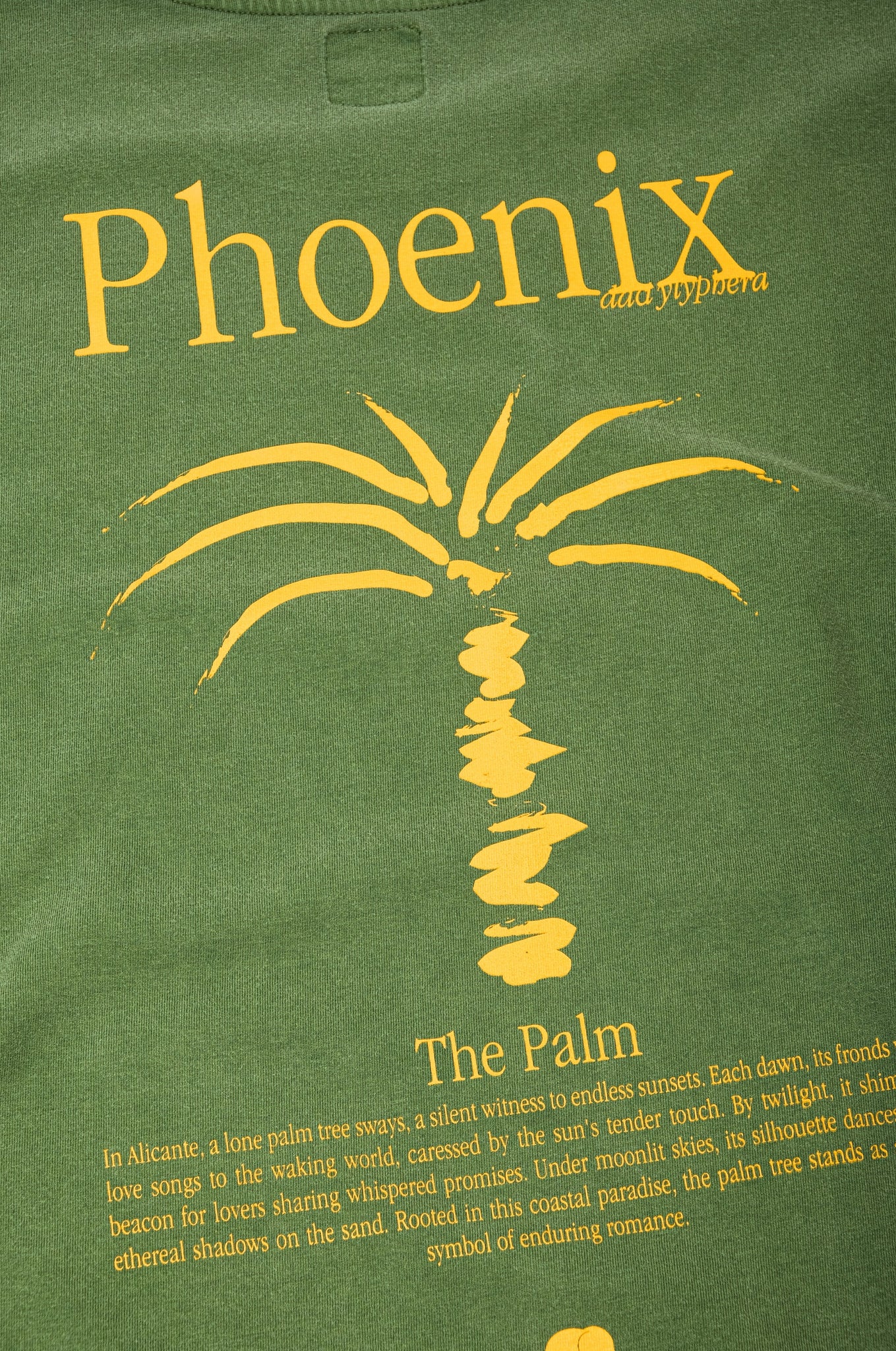 Palma Pigment T-Shirt Pinnas Green