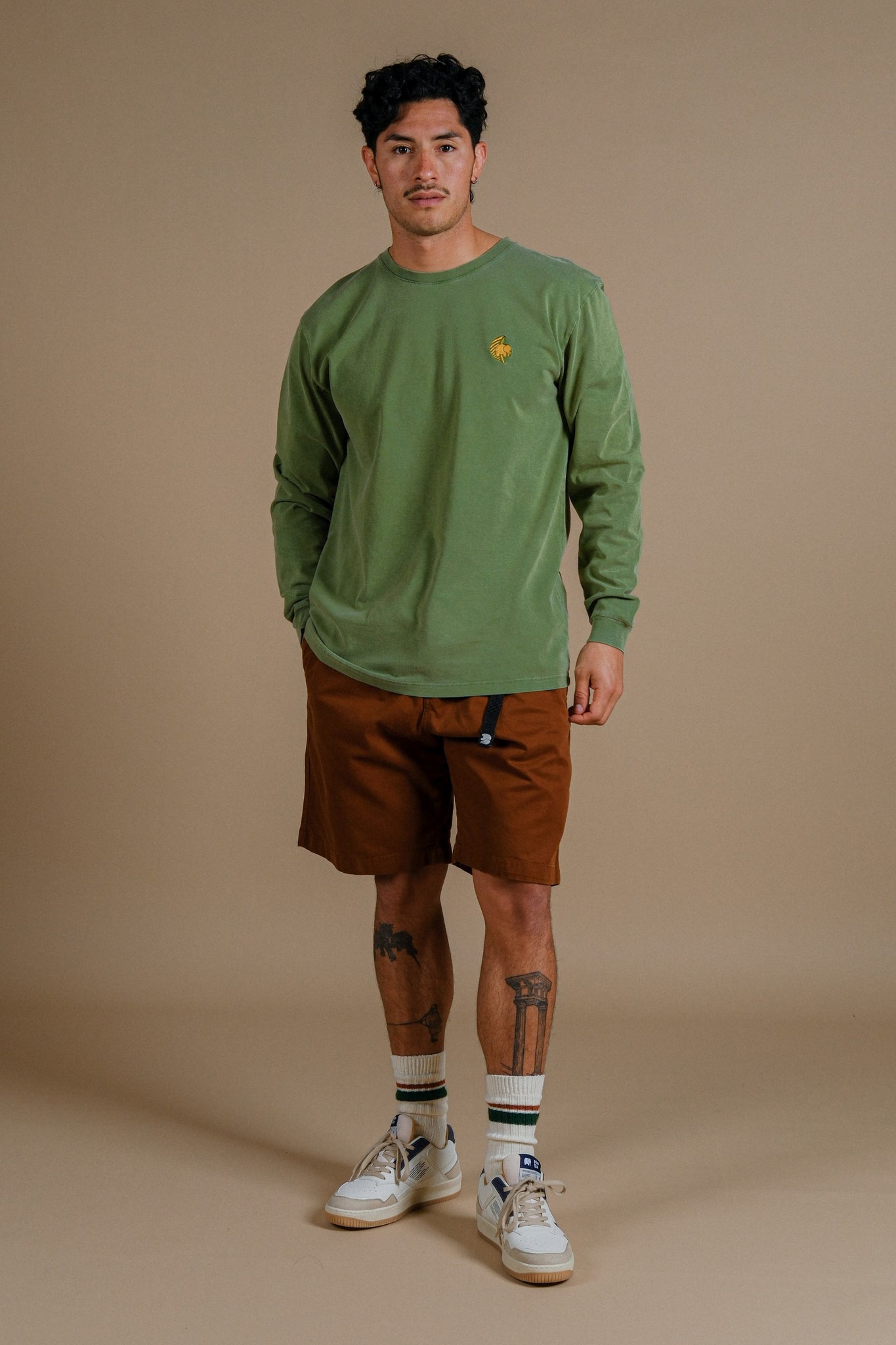 Palma Pigment T-Shirt Pinnas Green