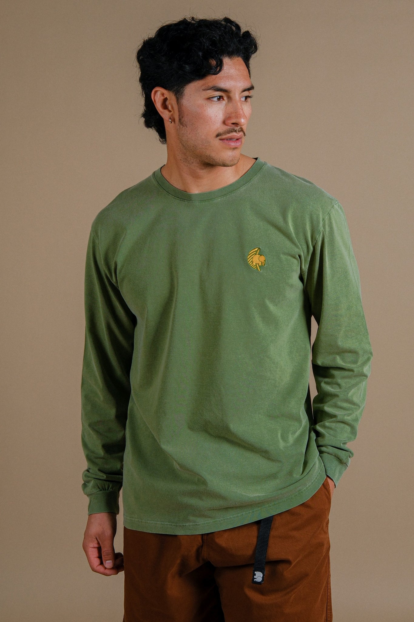 Palma Pigment T-Shirt Pinnas Green