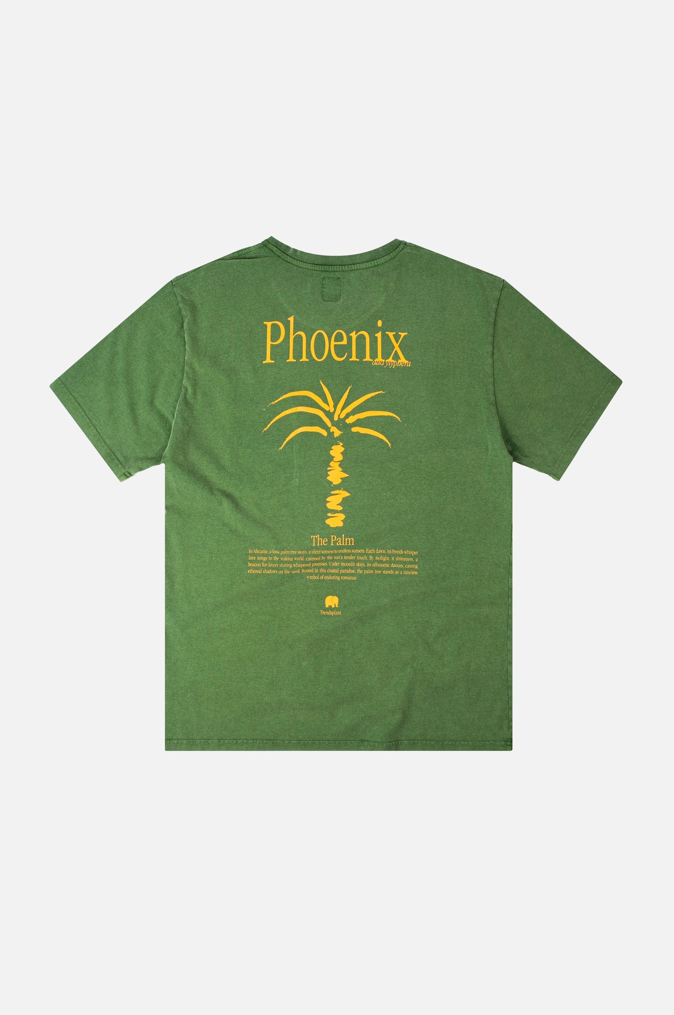 Phoenix Pigment T-Shirt Pinnas Green