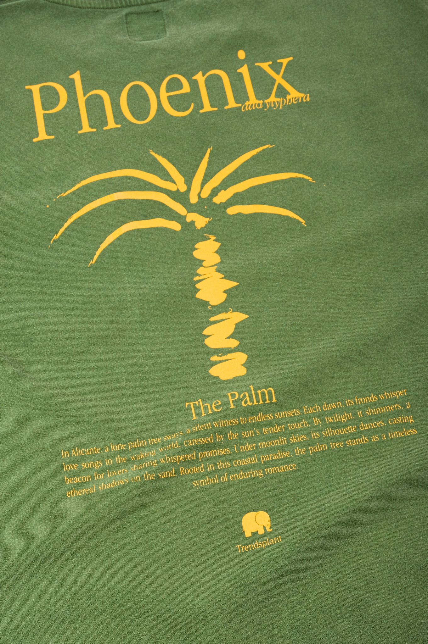 Phoenix Pigment T-Shirt Pinnas Green