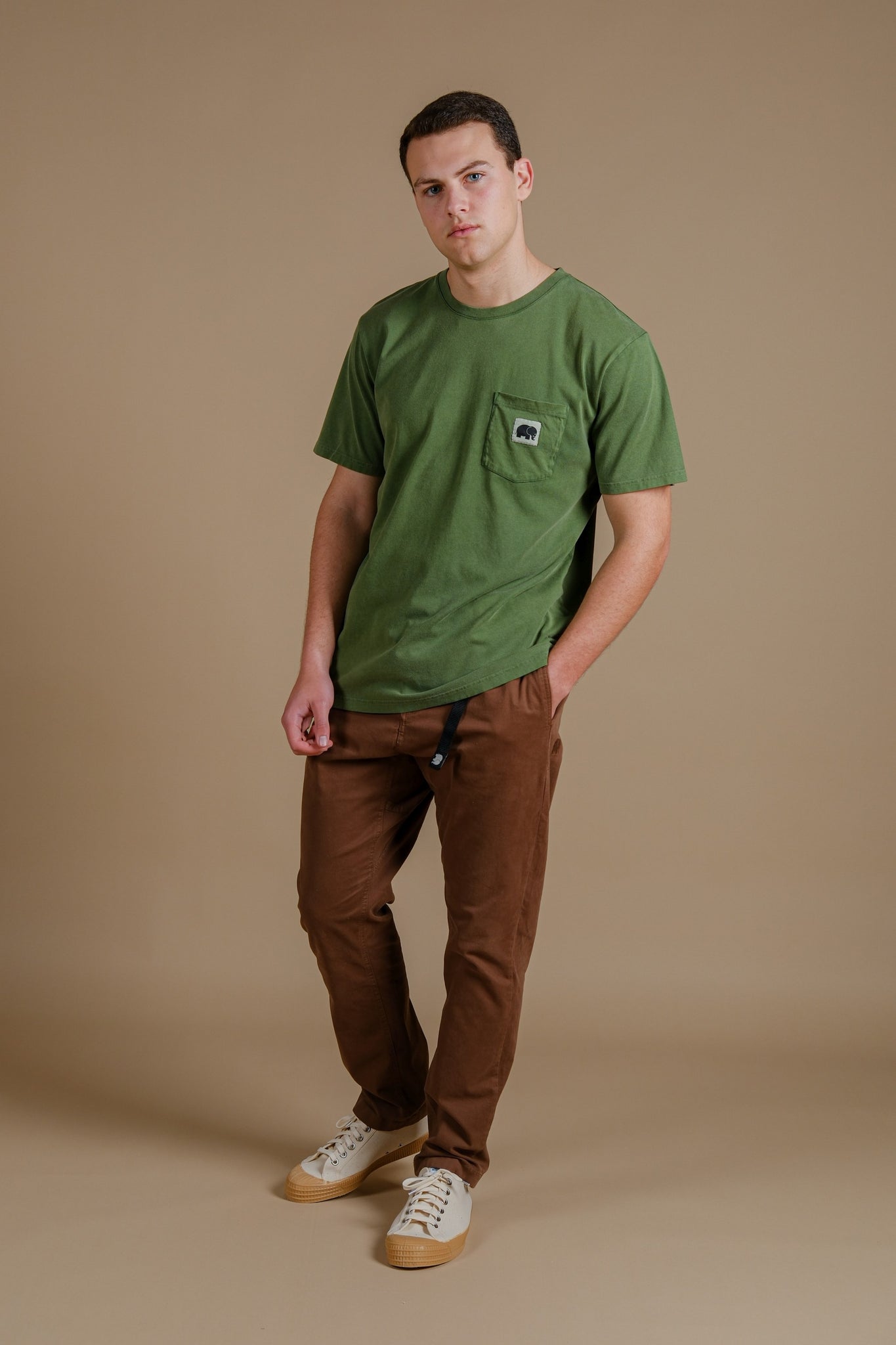 Phoenix Pigment T-Shirt Pinnas Green