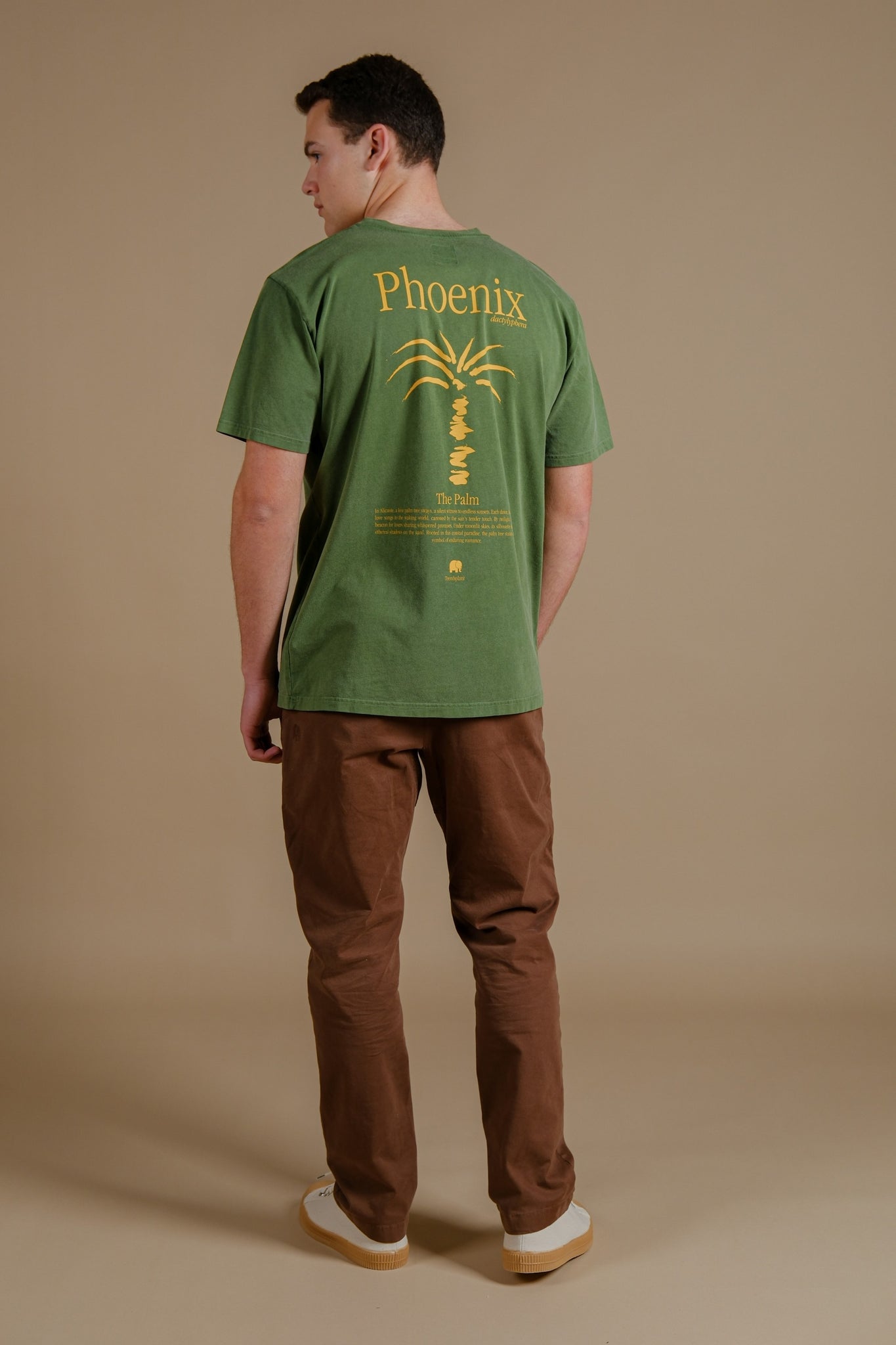 Phoenix Pigment T-Shirt Pinnas Green