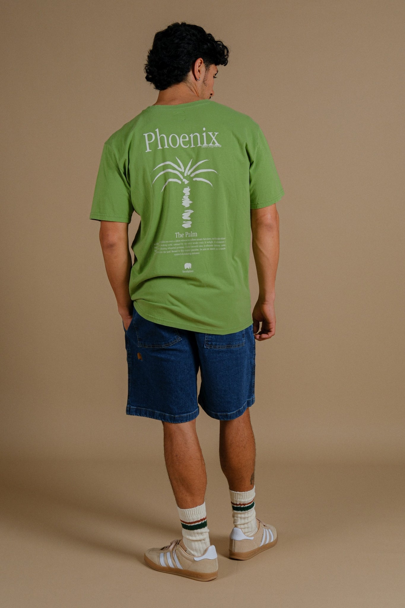 Phoenix Pigment T-Shirt Raquis Green