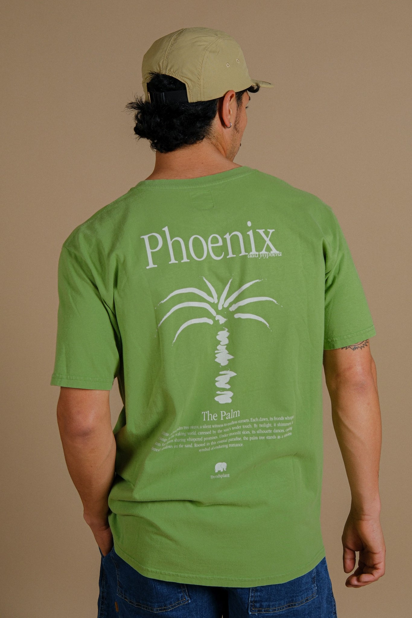 Phoenix Pigment T-Shirt Raquis Green