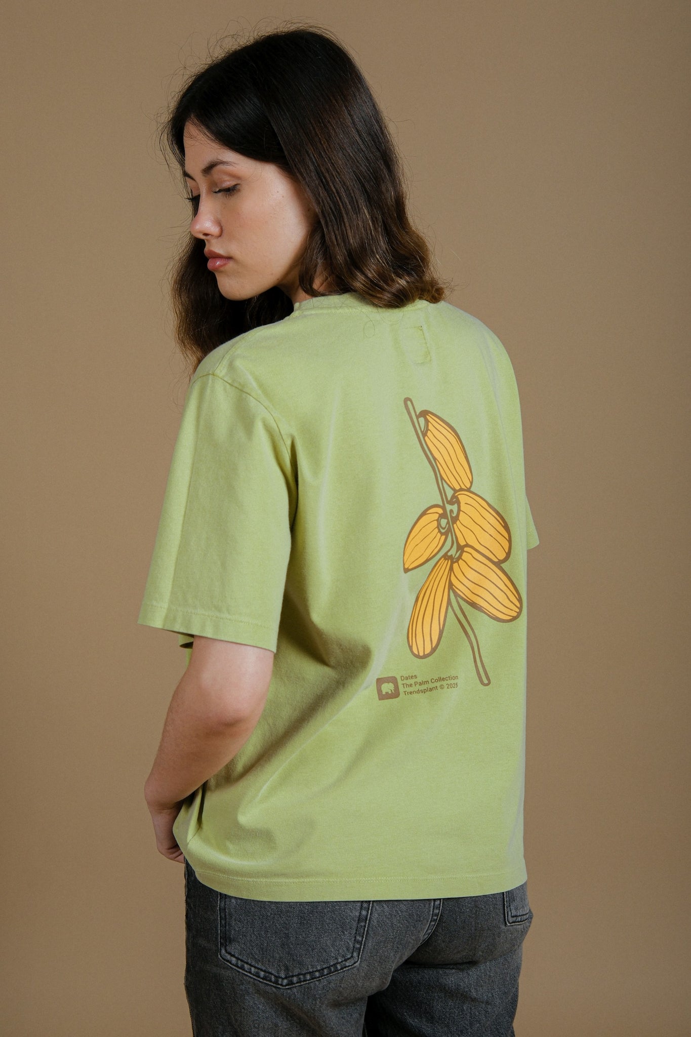 Women's Pigment T-Shirt Datil Palm Green