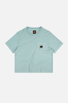 Camiseta Mujer Garceta Pigment Shore Green