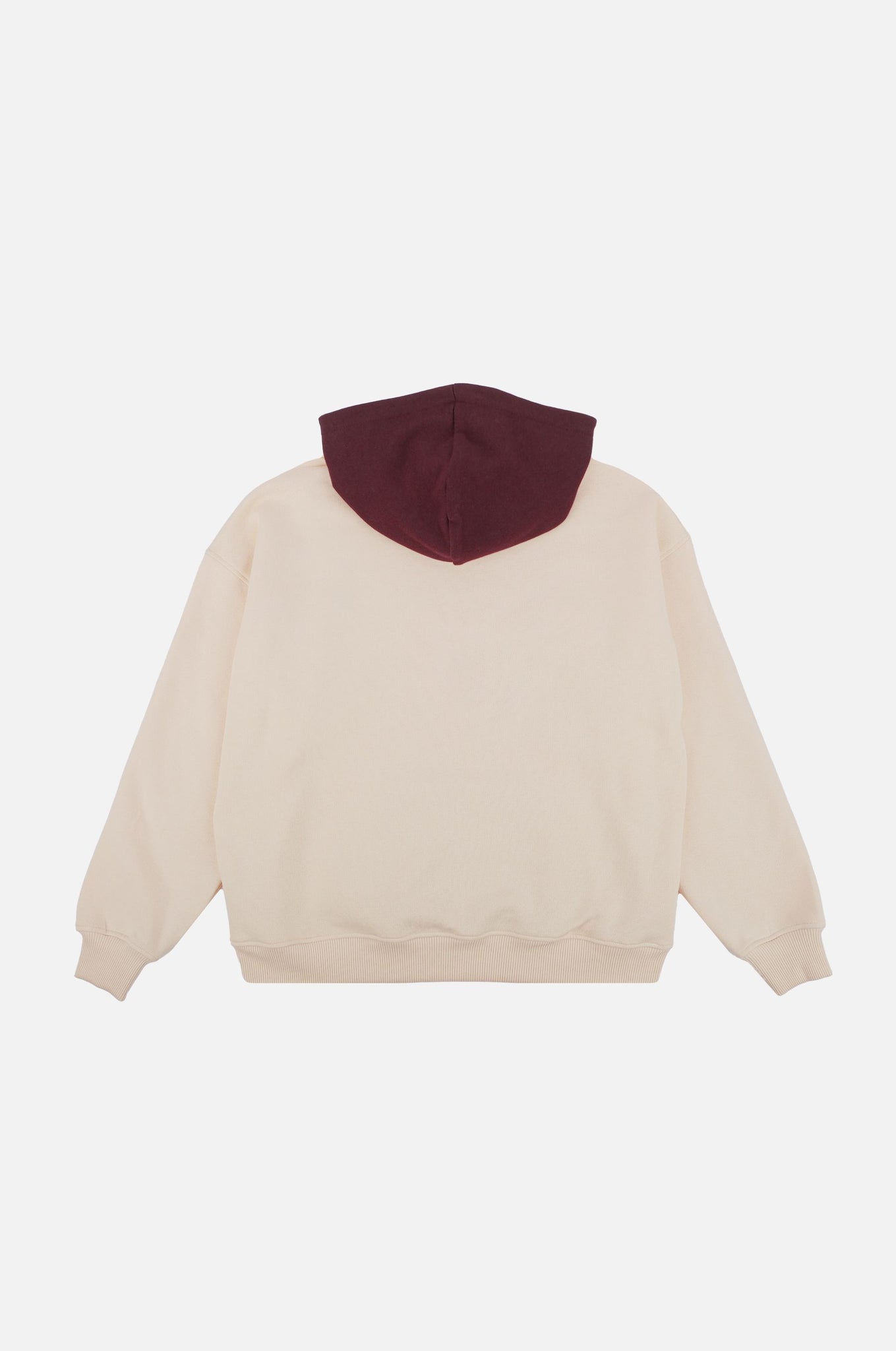 Women's Color Block Oversized Hoodie Pale Glow