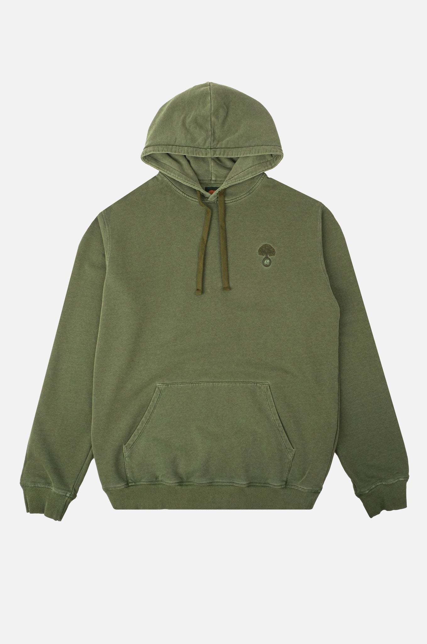 Sudadera Capucha Aroes Pigment Heavyweight Oak Green