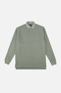 Polo Sudadera Carvalho Pigment Heavyweight Silver Green