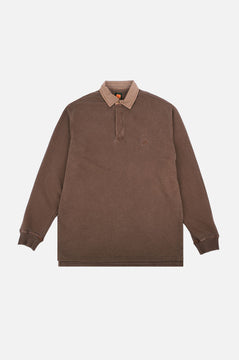 Polo Sudadera Carvalho Pigment Heavyweight Chestnut