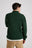 Personne portant un Bernia Quarter Zip Knit en coloris Forest, montrant le dos du pull. | TP_IMAGE_TYPE=MODEL_BACK