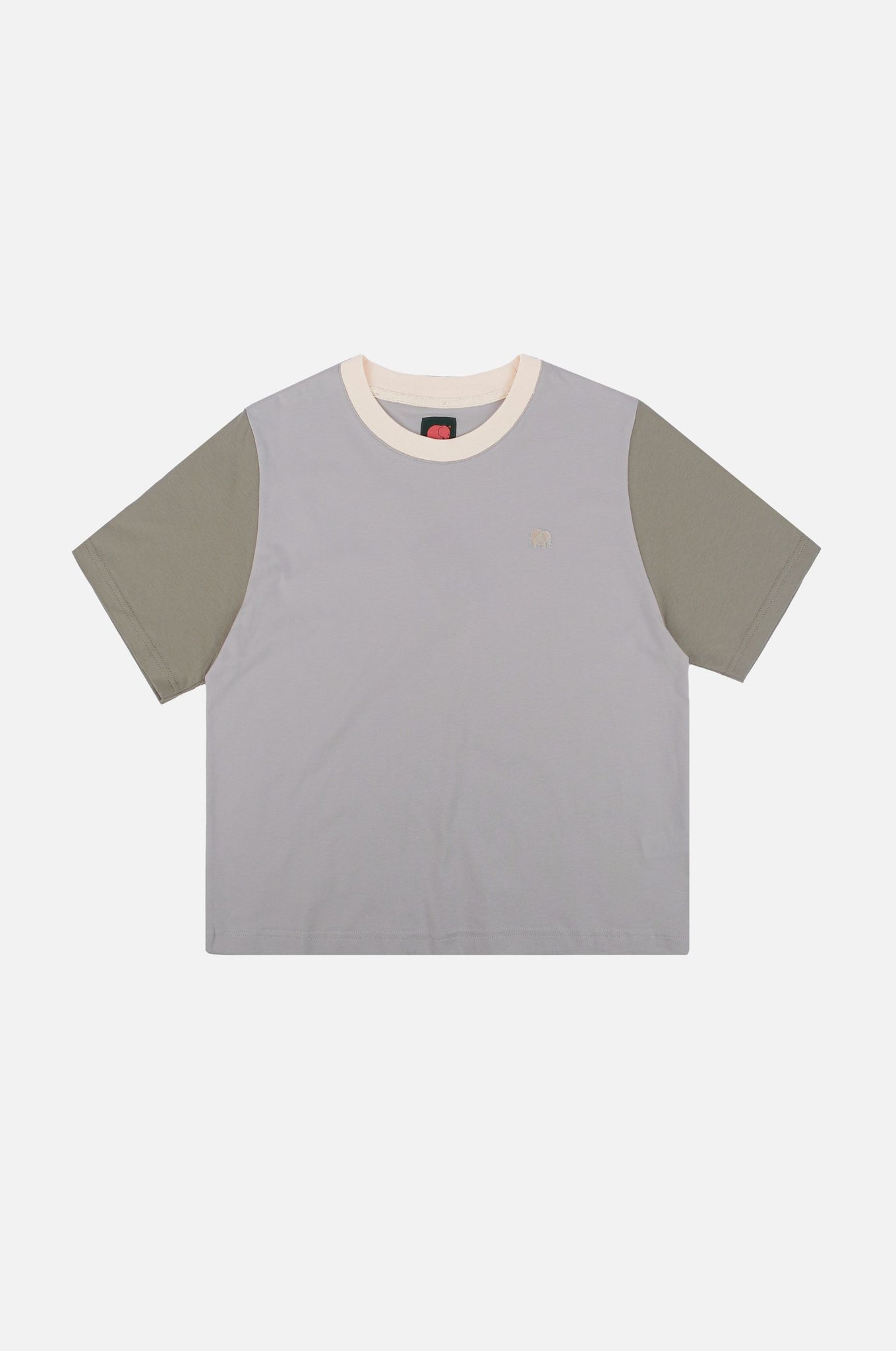 Women's Color Block T-Shirt Steel Haze