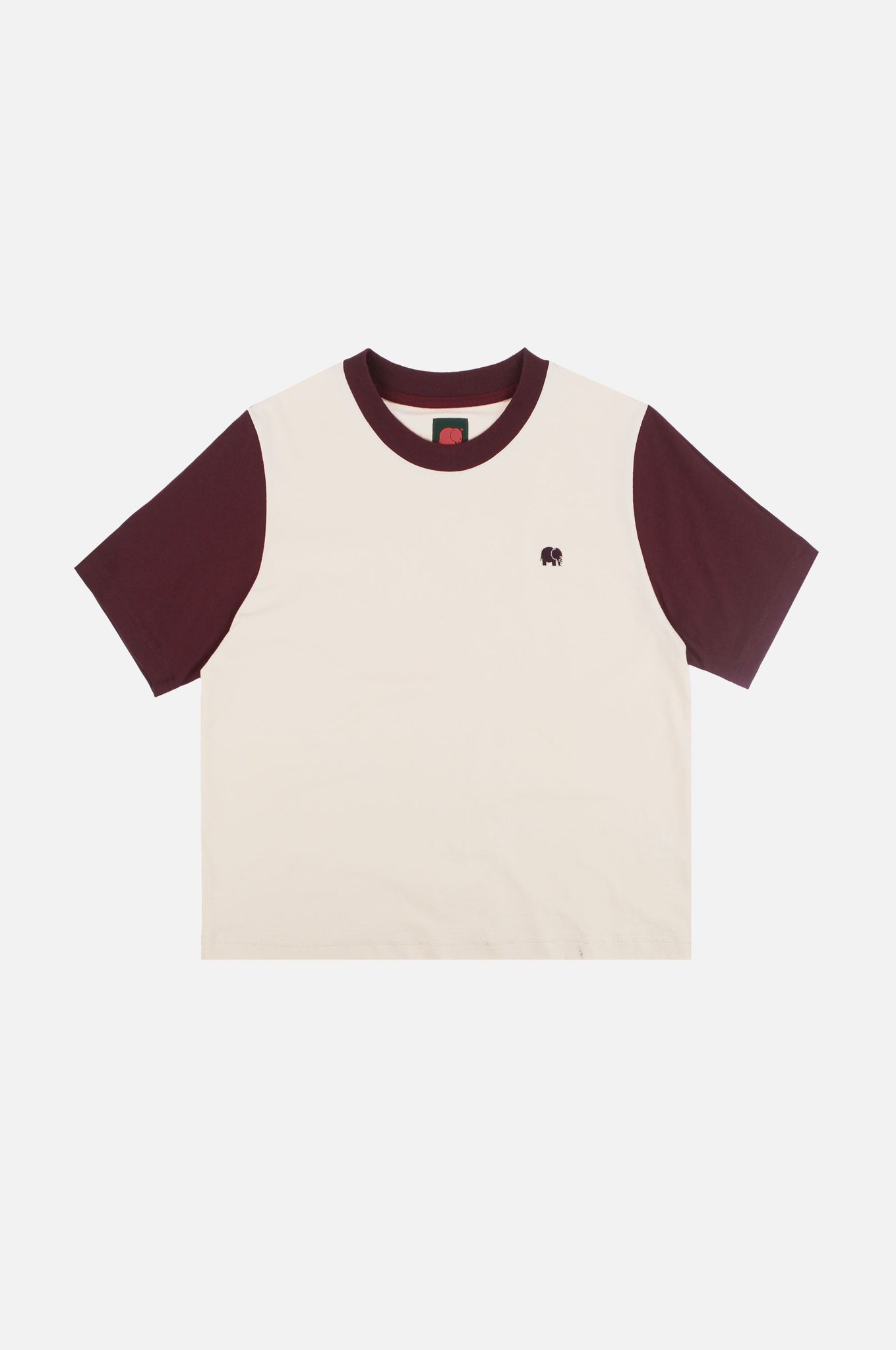 Women's Color Block T-Shirt Pale Glow