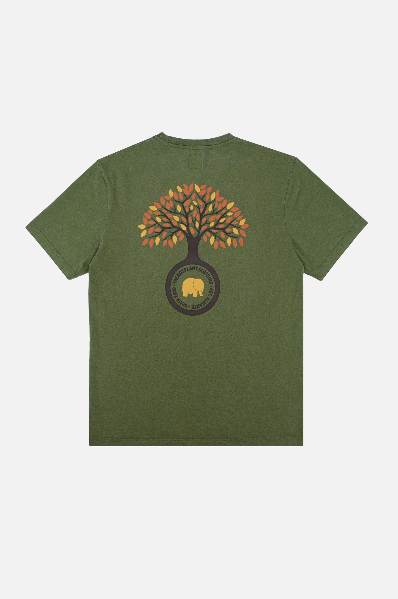 Camiseta Fafe Pigment Forest Green