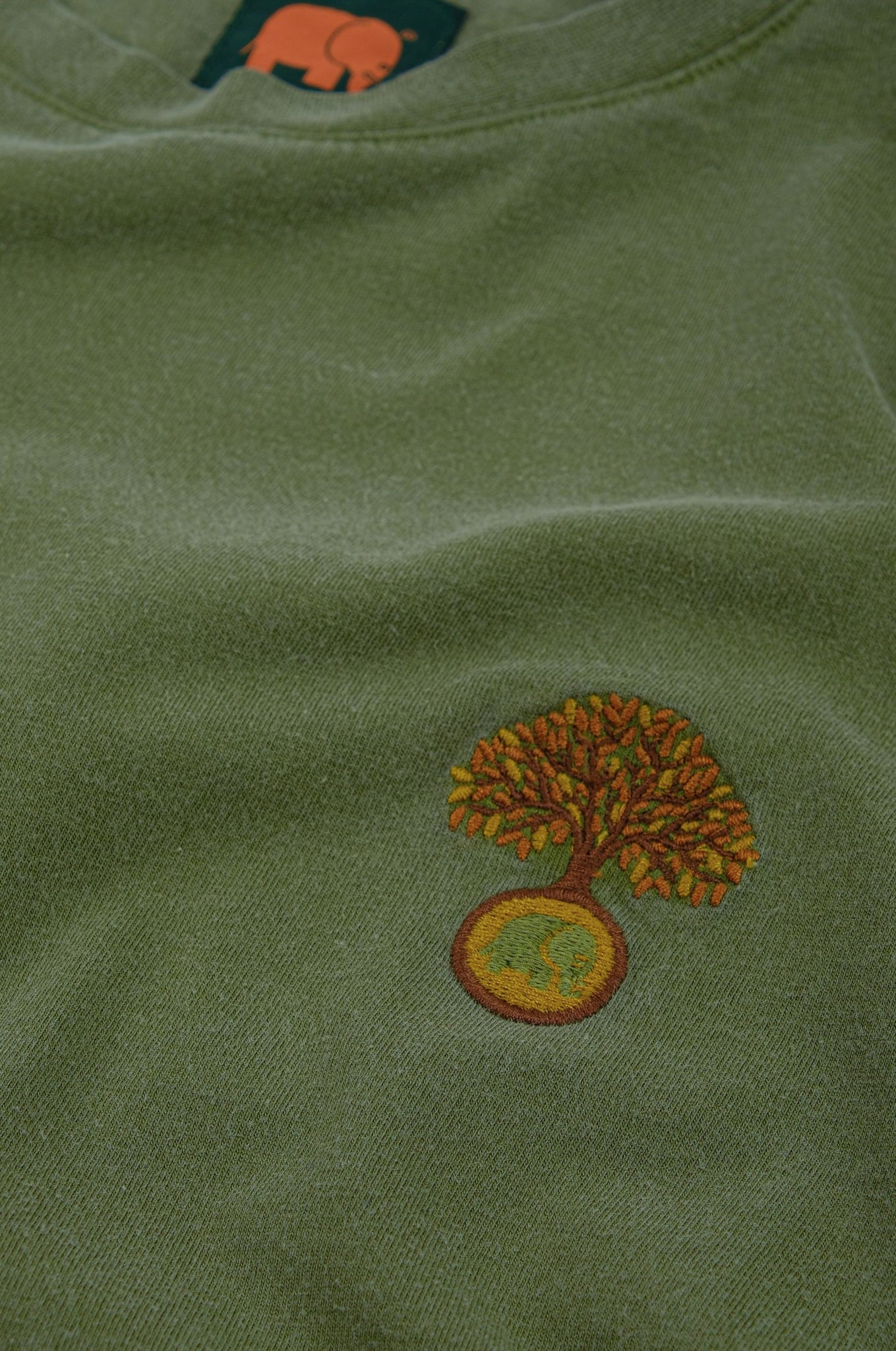 Camiseta Fafe Pigment Forest Green