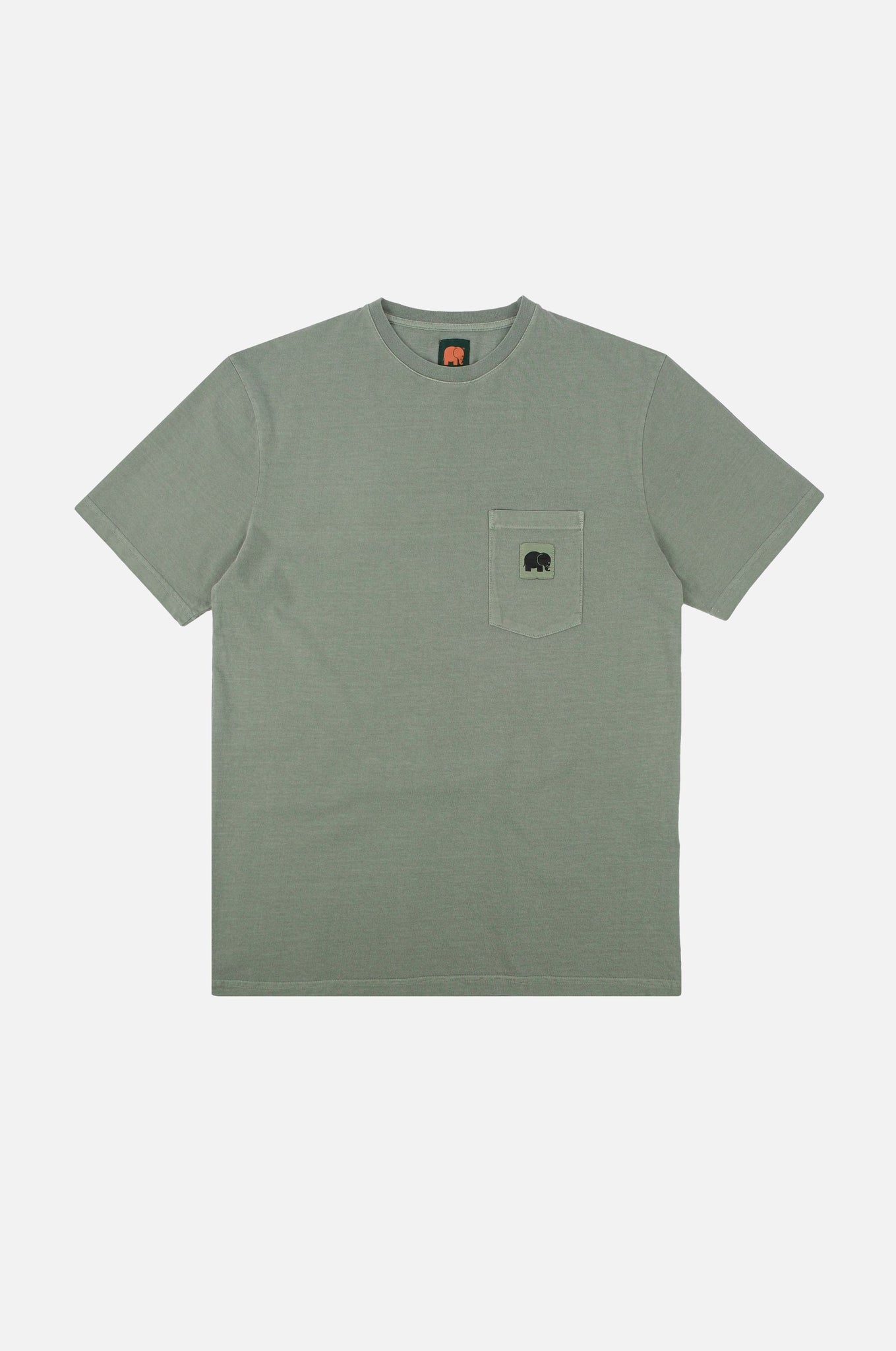 Garza Pigment T-Shirt Silver Green