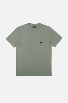 Garza Pigment T-Shirt Silver Green