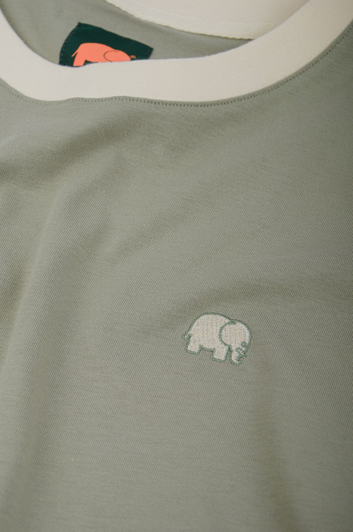 Color Block T-Shirt Iron Veil