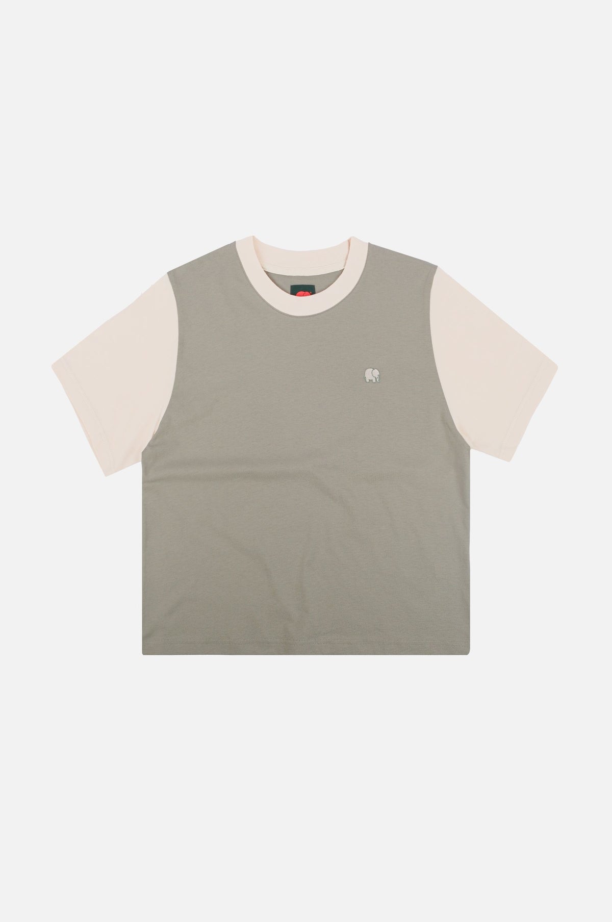 Silhouette de face du Women's Color Block T-Shirt Iron Veil | TP_IMAGE_TYPE=SILHOUETTE_FRONT