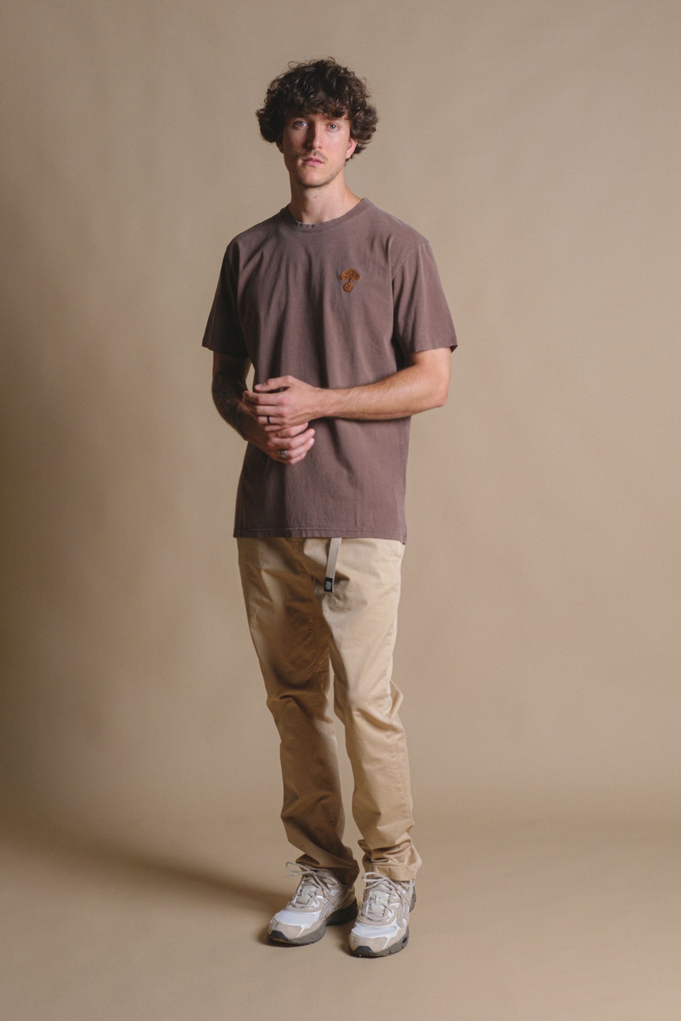 Camiseta Fafe Pigment Chestnut 