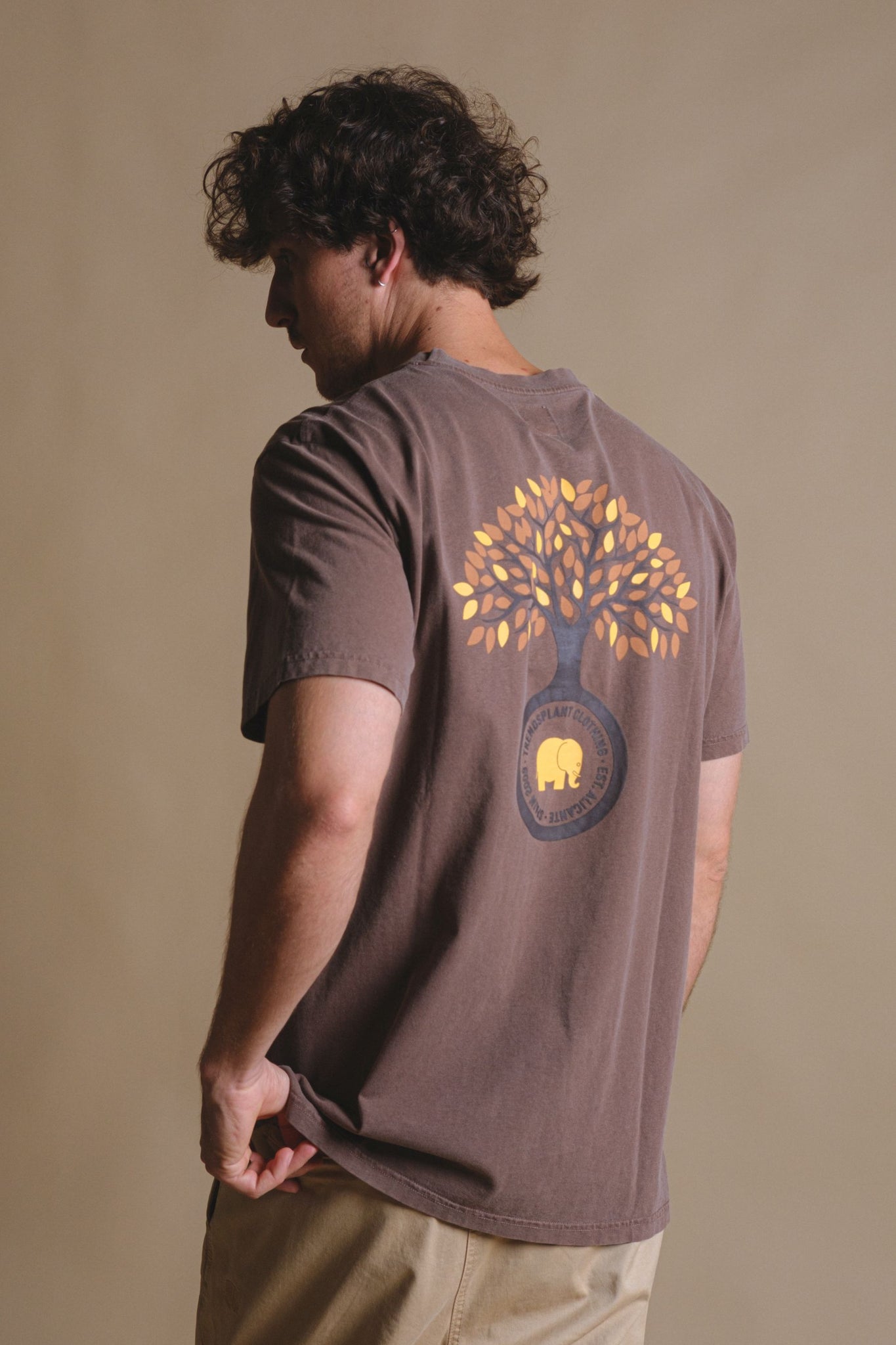 Camiseta Fafe Pigment Chestnut 