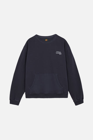 Silhouette de face du sweat-shirt The Garage Sweatshirt en Baritone Blue | TP_IMAGE_TYPE=SILHOUETTE_FRONT