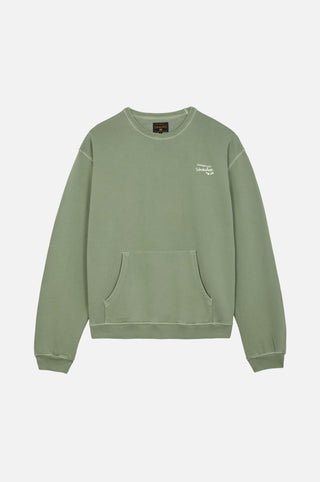 Silhouette avant de The Garage Sweatshirt en Hedge Green | TP_IMAGE_TYPE=SILHOUETTE_FRONT
