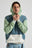 Person wearing a Color Block Hoodie in Deep Spruce front view | TP_IMAGE_TYPE=MODEL_FRONT