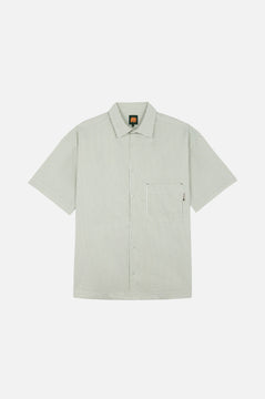 Mechanic Box Seaqual®Yarn S/S Shirt Green Stripes