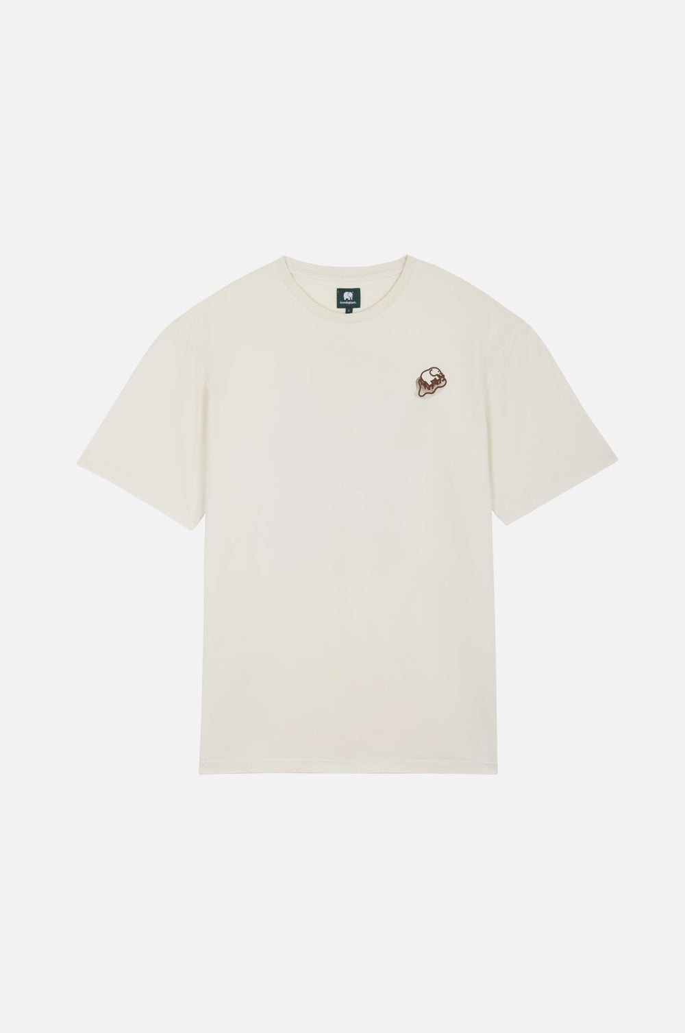 Silhouette avant d'un t-shirt Marshmallow | TP_IMAGE_TYPE=SILHOUETTE_FRONT