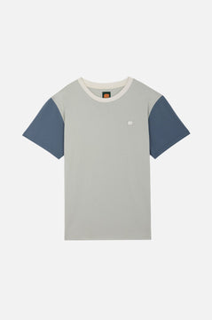 Color Block T-Shirt Coastal Fog