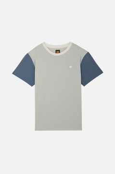 Color Block T-Shirt Coastal   Fog