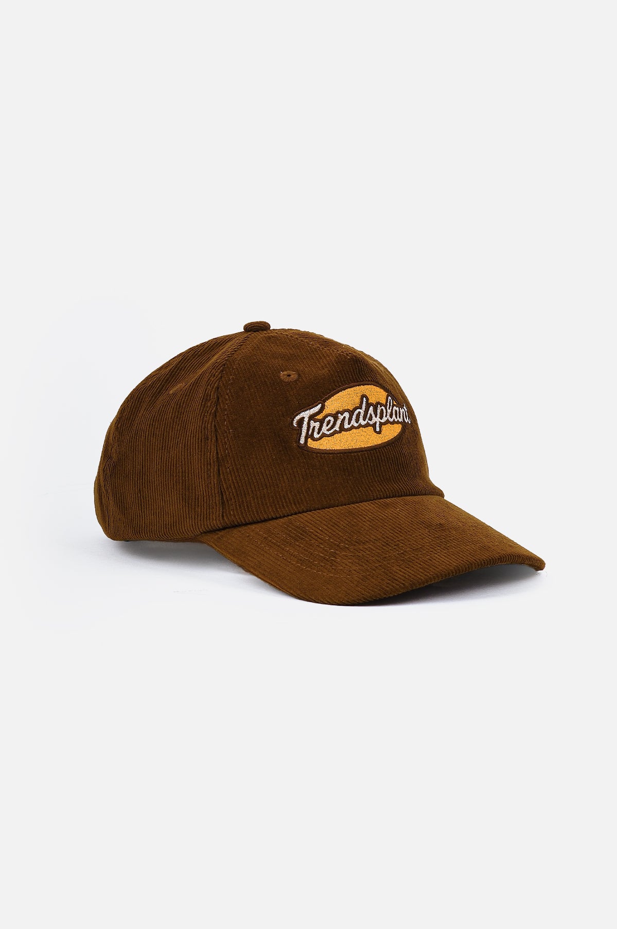 Silhouette avant de la Timber Corduroy Cap en Caramel Brown | TP_IMAGE_TYPE=SILHOUETTE_FRONT